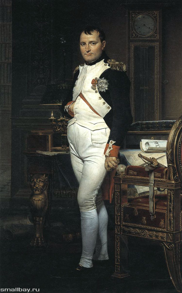 Давид Портрет Наполеона в императорском кабинете
