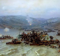 Дмитриев-Оренбургский Переправа русской армии через Дунай у Зимницы 15 июня 1877 года
