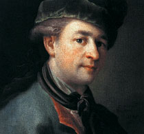 Дрождин Портрет молодого человека в голубом кафтане