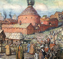 Васнецов Аполлинарий Пушечно-литейный двор на реке Неглинной в XVII веке