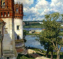 Васнецов Аполлинарий Новодевичий монастырь Башни