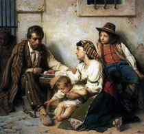 Верещагин Василий Свидание заключенного со своим семейством