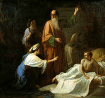 Волков Адриан Пророк Илья воскрешающий сына Сарептской вдовицы