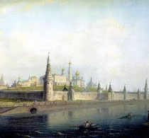 Воробьев Вид московского Кремля со стороны Каменного моста