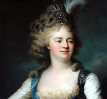 Вуаль Портрет великой княгини Марии Фeдоровны