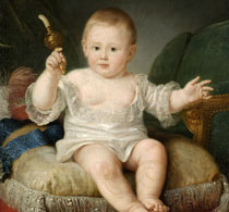 Вуаль Портрет императора Александра I в детстве