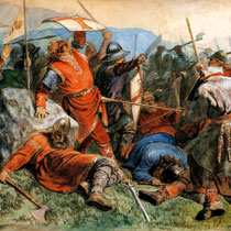 Арбо Святой Олаф в битве