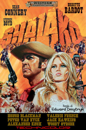 Бриджит Бардо плакат фильм Шалако