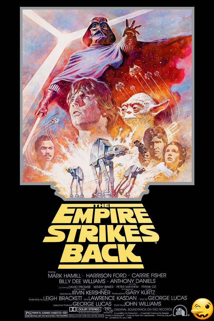 Харрисон Форд постер фильм Звёздные войны Империя наносит ответный удар