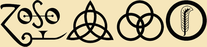 Рунические символы Лед Зеппелин