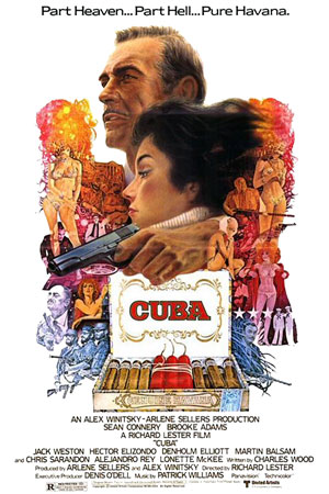 Ален Делон постер фильм Куба