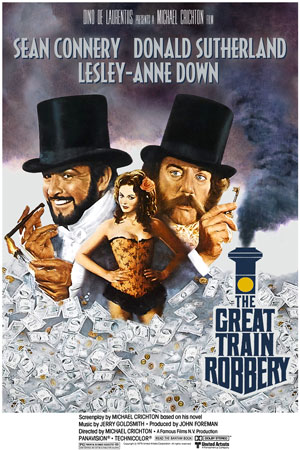 Шон Коннери плакат фильм Большое ограбление поезда