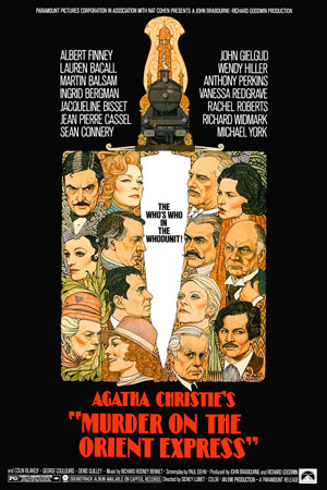Шон Коннери плакат фильм Убийство в Восточном экспрессе