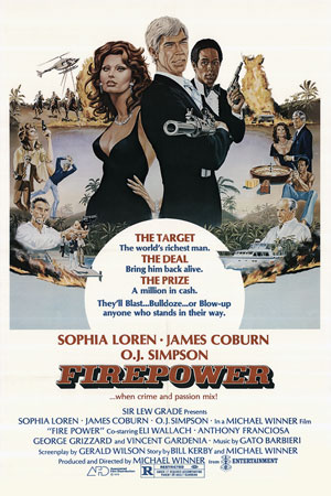 Софи Лорен плакат фильм Огневая мощь