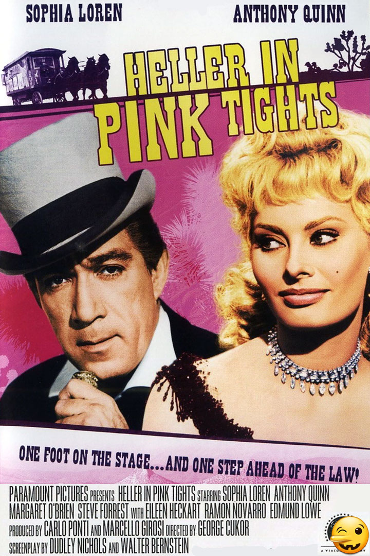 Софи Лорен плакат фильм Чертовка в розовом трико