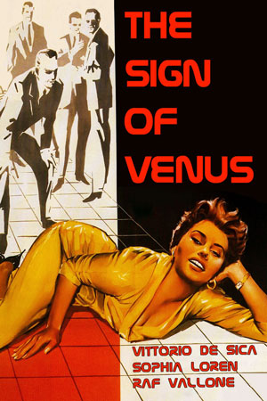 Софи Лорен постер фильм Знак Венеры