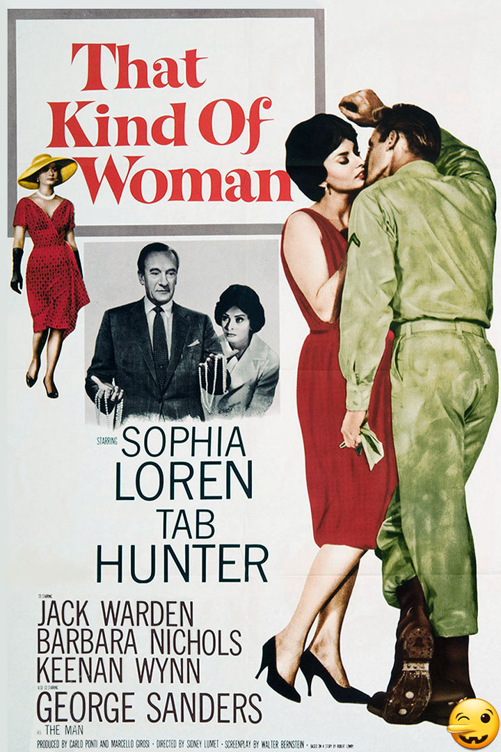 Софи Лорен плакат фильм Такая женщина