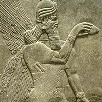 Скульптура Месопотамии Барельеф Ашшура