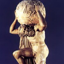 Скульптура Древней Греции Атлант Фарнезский