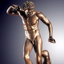 Скульптура Древнего Рима Игривый фавн