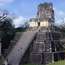 Архитектура Мезоамерики Пирамида майя Тикаль