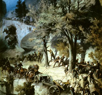 Шарлемань Переход лейб-гвардии 6-й Донской батареи через Балканы в 1877 году