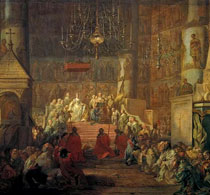 Торелли Коронование Екатерины II 22 сентября 1762 года