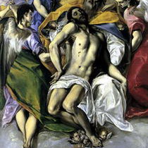 Эль Греко эскиз Троица