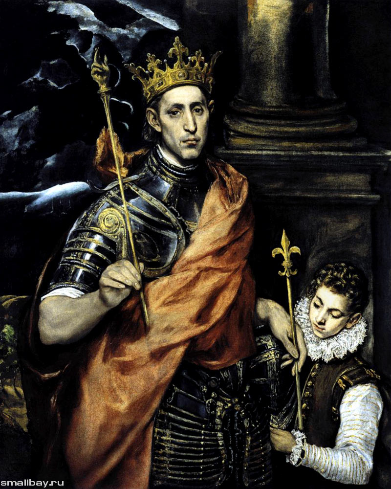 Эль Греко Святой Людовик, король Франции