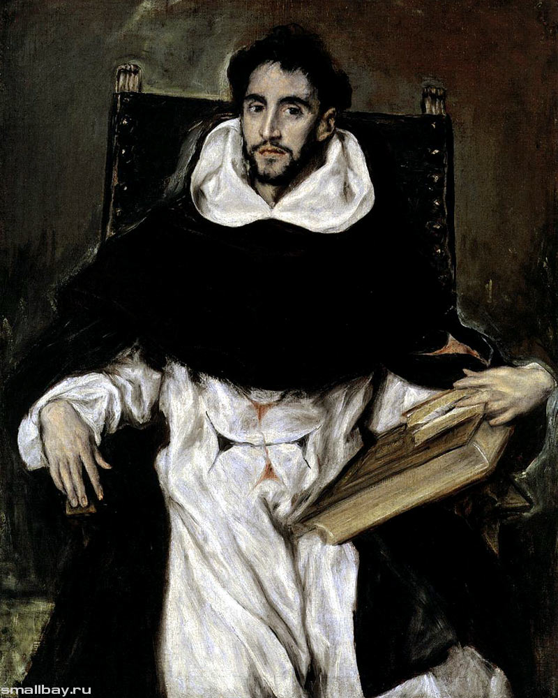 Эль Греко Портрет монаха Ортенсио Парависино