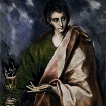 Эль Греко эскиз Иоанн Евангелист