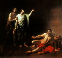 Иванов Александр Иосиф толкующий сны заключенным с ним в темнице виночерпию и хлебодару