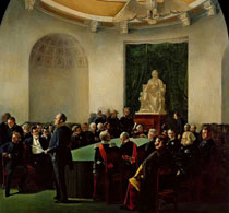 Ладюрнер Торжественное собрание Академии художеств в 1839 году