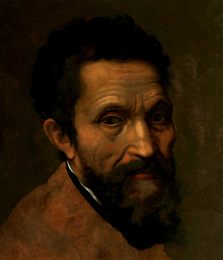 Портрет Микеланджело Буонарроти