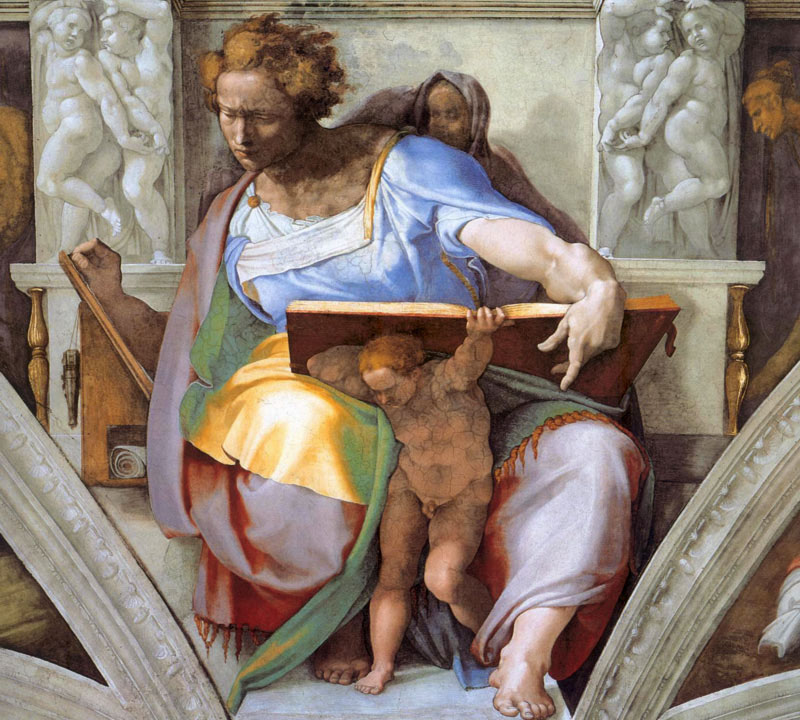 Микеланджело Пророк Даниил