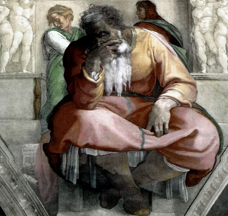 Микеланджело Пророк Иеремия