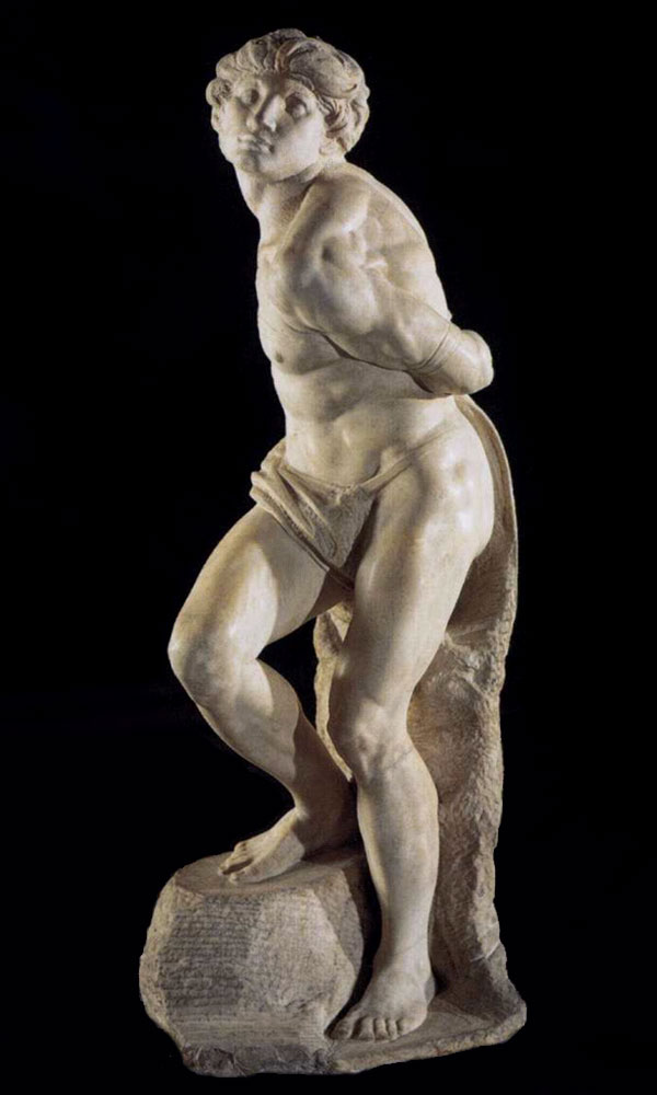Микеланджело Скованный раб