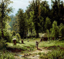 Шишкин Пасека в лесу